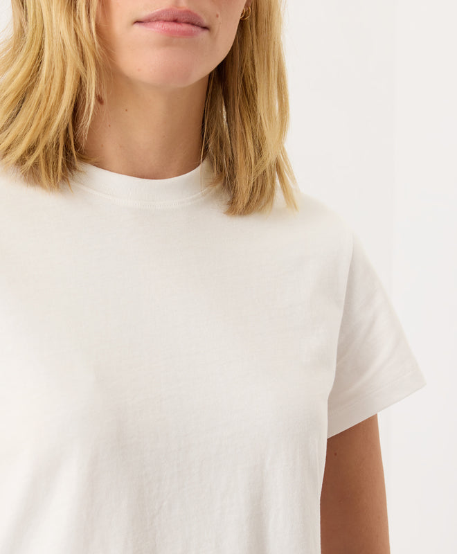 Bio-Baumwoll-T-Shirt (Essential) mit Rundhalsausschnitt – Softspun-Qualität