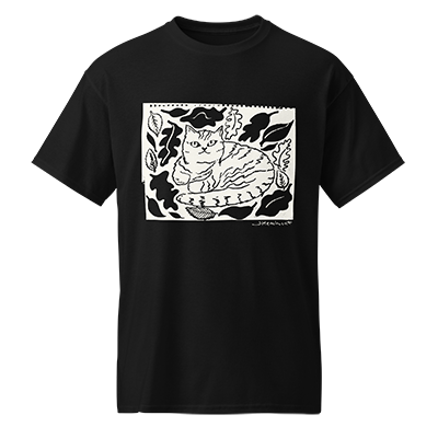 Kunst-Katzen-Shirt